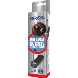 BROS PUŁAPKA NA KRETY I NORNICE Z SYGNALIZATOREM KRETOŁAPKA